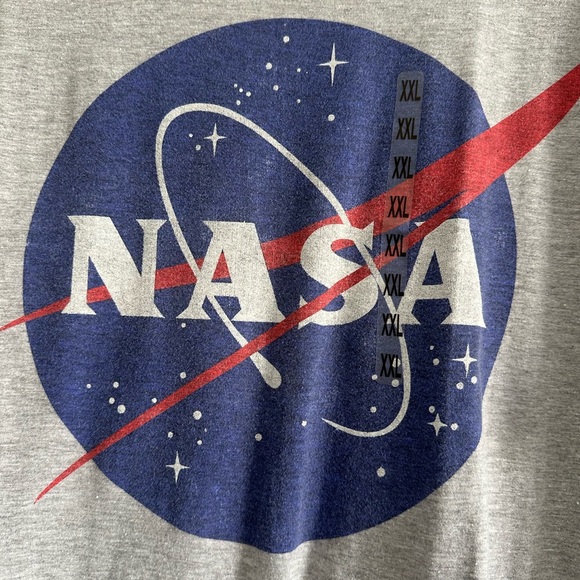Men’s 2X gray “NASA” tee shirt. New with tags - Picture 2 of 6